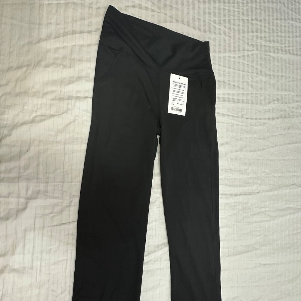🦚 NWT LEGGINGS PARK WOMENS PULL ON ATHLETIC YOGA CAPRIS PANTS SIZE S/M…🦚
